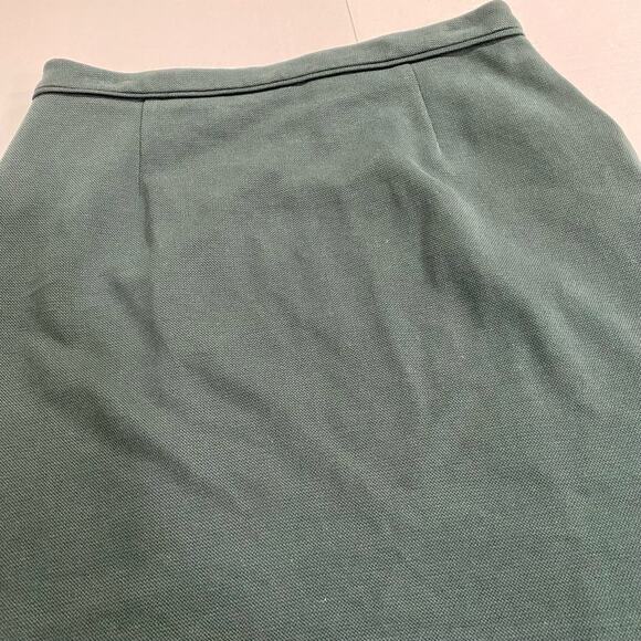 BODEN Hunter Green A-Line Skirt SIZE 8R Knee Length with Pockets - Picture 8 of 8